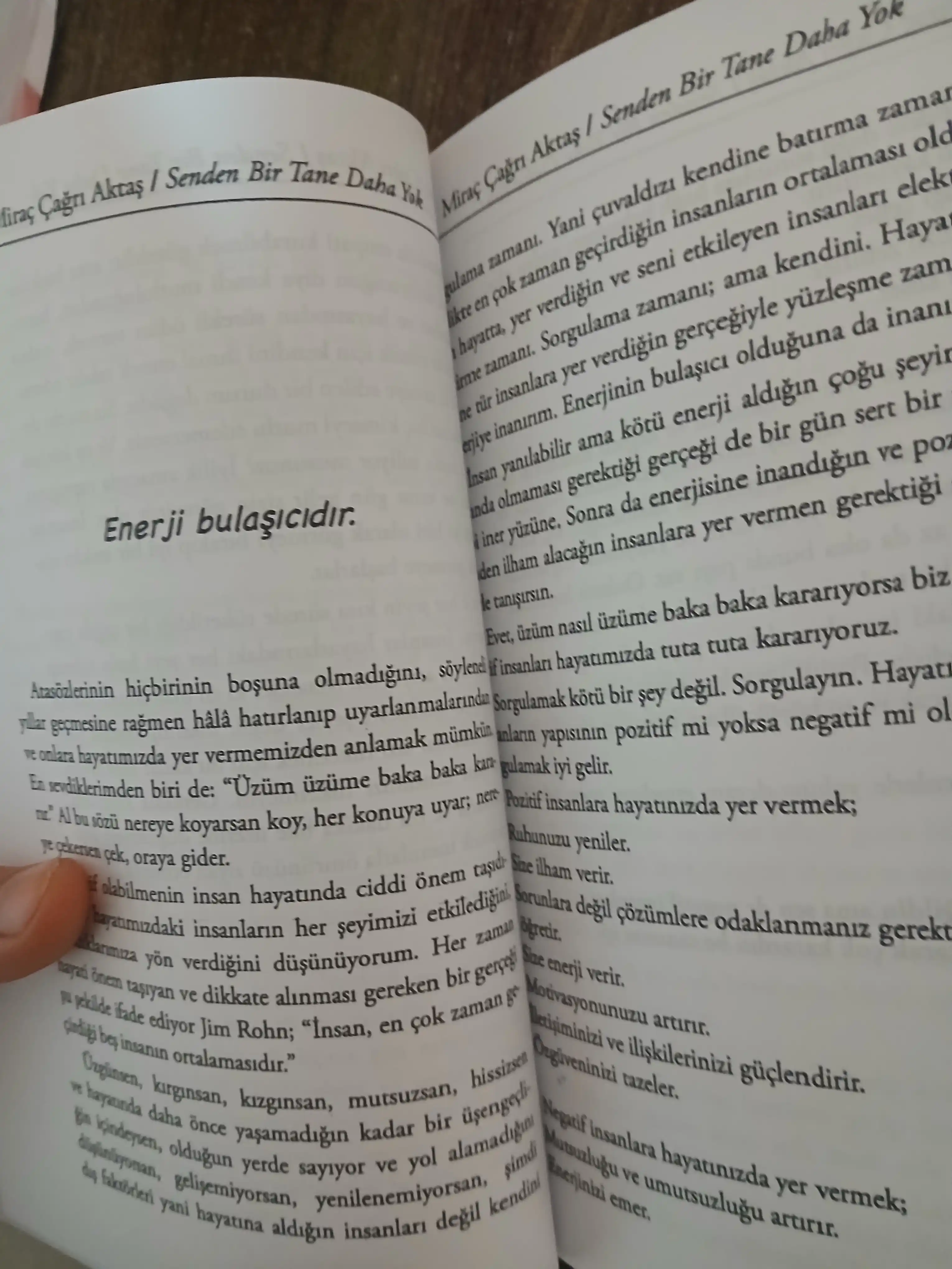 Mirach Chag'ri Aktash: Senden bir tane daha yok