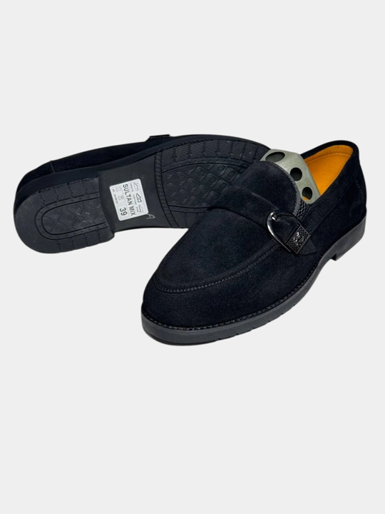 Классические мокасины для мужчин, натуральный замш, 39 - 43 - 