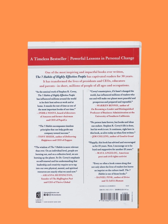 Stephen R. Covey: The 7 Habits of Highly Effective People