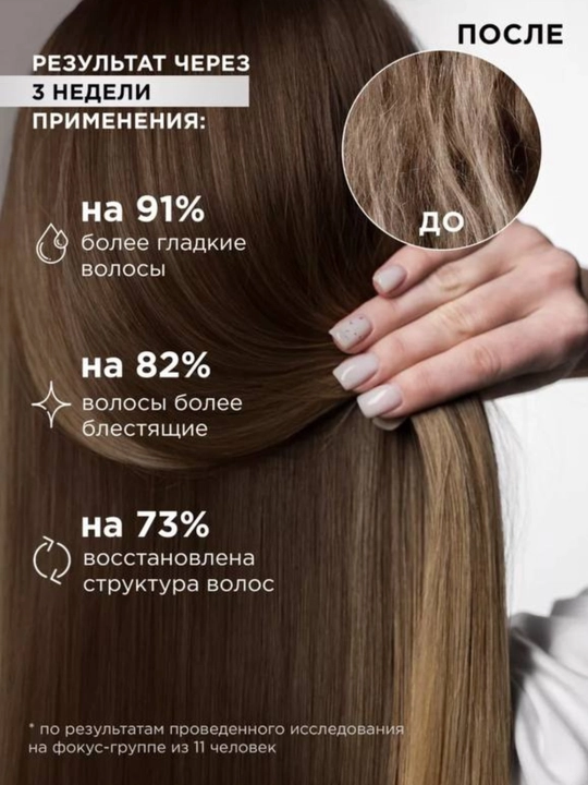 Шампунь для волос Doctor fresh, глубокое восстановление, с амино комплексом, 900 мл