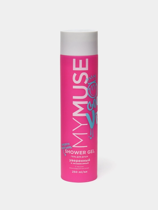 Dush gellari My Muse, xushbo'y, barcha teri turlari uchun, 250 ml - 