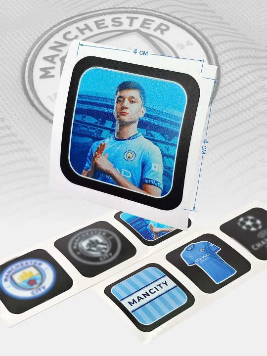 Futbol klubi nakleykalari Manchester City - 