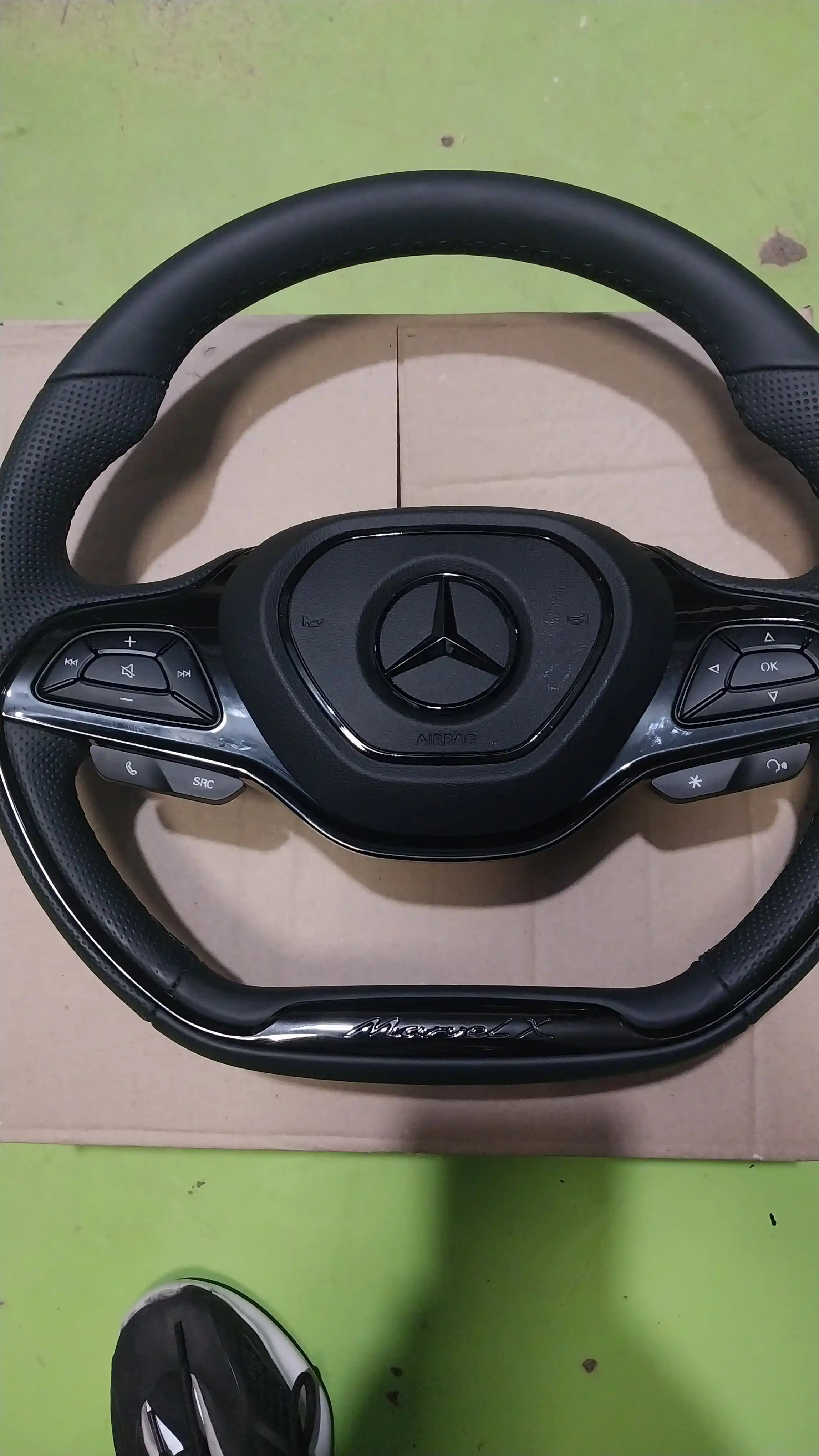 Автомобильный мульти руль Mercedes-Benz Marvel X, переделка под Chevrolet