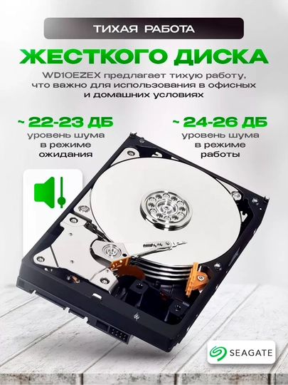 Жесткий диск HDD 500 ГБ 1 ТБ 2 ТБ 3'5 SATA 6 Гб/с, 5400/7200 rpm для ПК компьютера