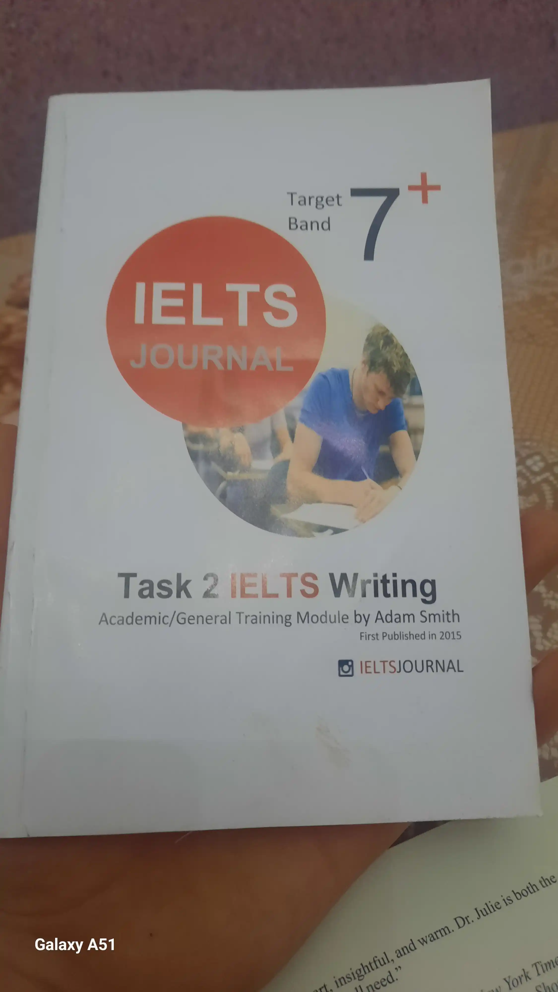 IELTS Journal — Adam Smith, Writing Task 1–2, Reading va Speaking
