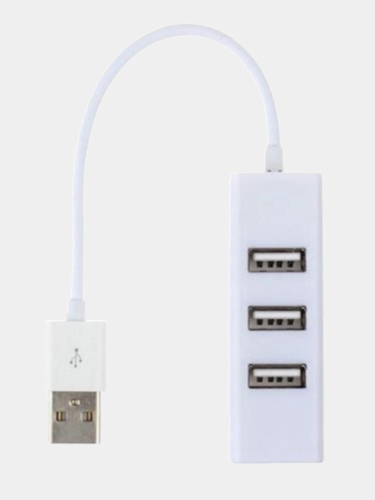USB Hub 2.0 на 4 порта c проводом 30 см
