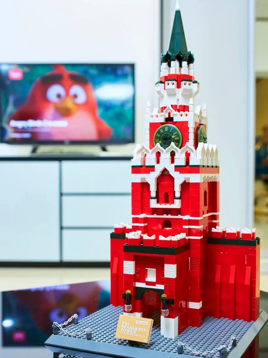 Конструктор LEGO, со всемирно известными зданиями, для взрослых и детей