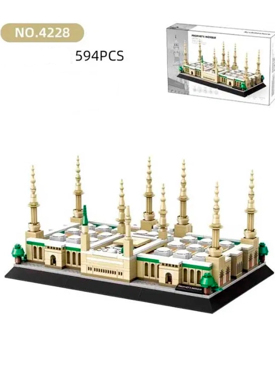 Конструктор LEGO, со всемирно известными зданиями, для взрослых и детей