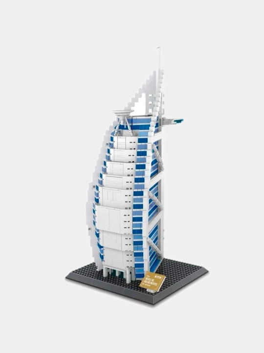 Конструктор LEGO, со всемирно известными зданиями, для взрослых и детей