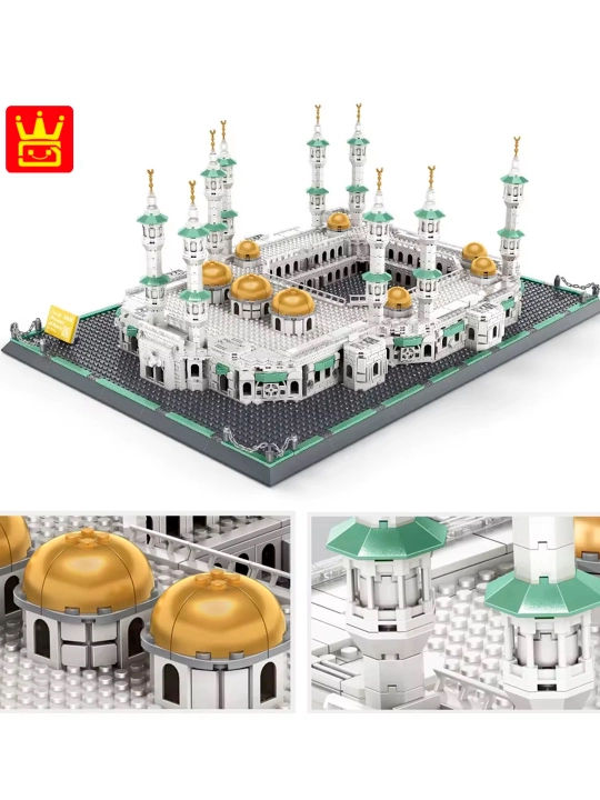 Конструктор LEGO, со всемирно известными зданиями, для взрослых и детей