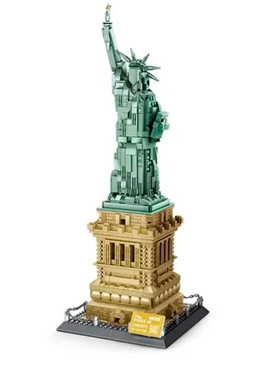 Конструктор LEGO, со всемирно известными зданиями, для взрослых и детей