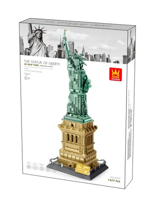 Конструктор LEGO, со всемирно известными зданиями, для взрослых и детей