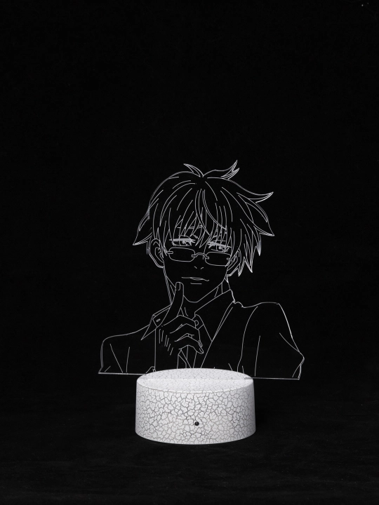 3D ночник с пультом, Аниме "Магическая Битва", Jujutsu Kaisen, LED RGB подсветкой