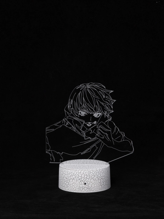 3D pultli chirogi, Anime "Sehirgarlar Jangi" Jujutsu Kaisen  RGB LED yoritgichli