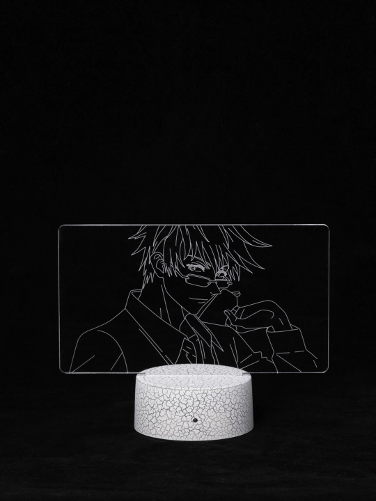 3D ночник с пультом, Аниме "Магическая Битва", Jujutsu Kaisen, LED RGB подсветкой