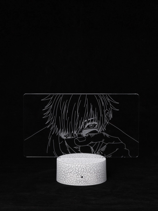 3D ночник с пультом, Аниме "Магическая Битва", Jujutsu Kaisen, LED RGB подсветкой
