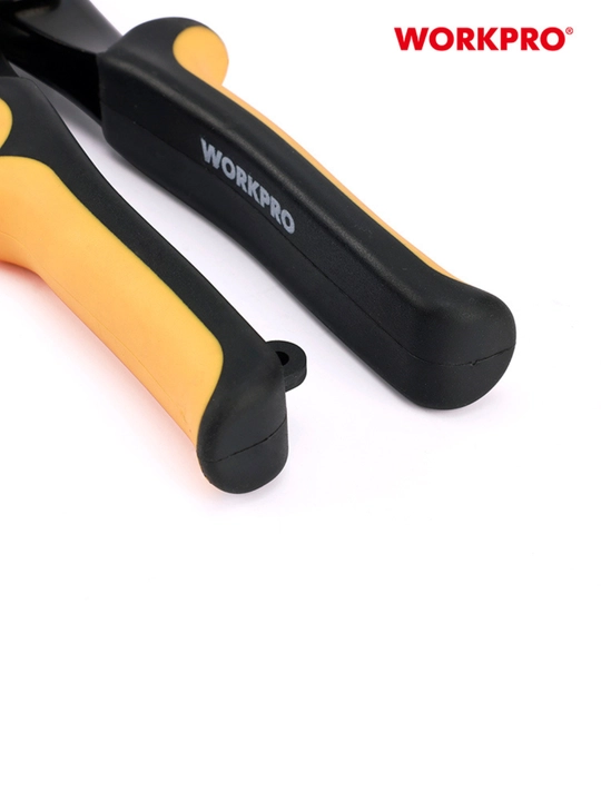 WORKPRO Aviatsiya qalay qaychi, 250 mm, tekis WP214017