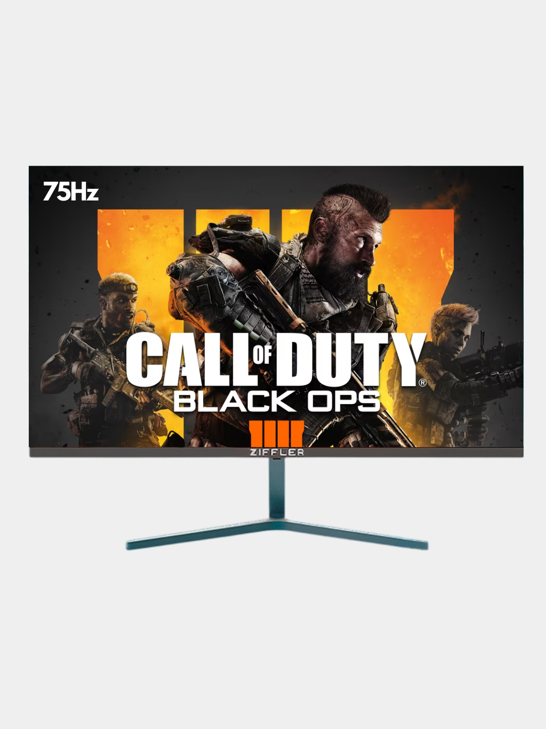 Монитор ZIFFLER 22Z440-22"VA, FHD плоский VGA+HDMI)75Гц, для фильмов ...