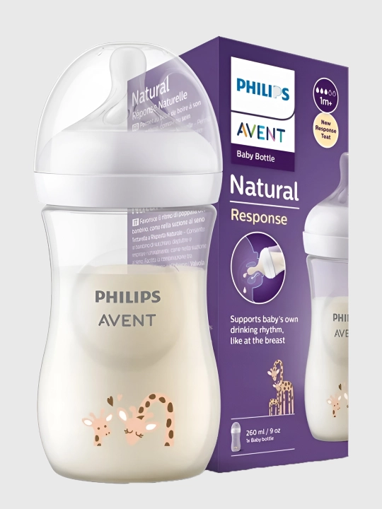 Philips Avent Response chaqaloq butilkasi, 260 ml, 1 oydan 6 oygacha