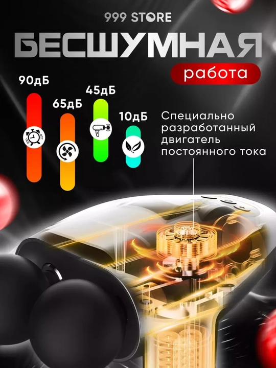 Ikki boshli massaj quroli, professional 