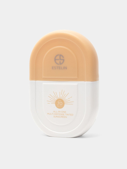 Quyoshdan himoyalovchi krem Estelin, SPF, yuz va tana uchun kremi, oqartirish, 100, 50 g