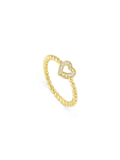 Кольцо LOVECLOUD "СЕРДЦЕ" Nm 240500/008/008 — NOMINAT-5000088