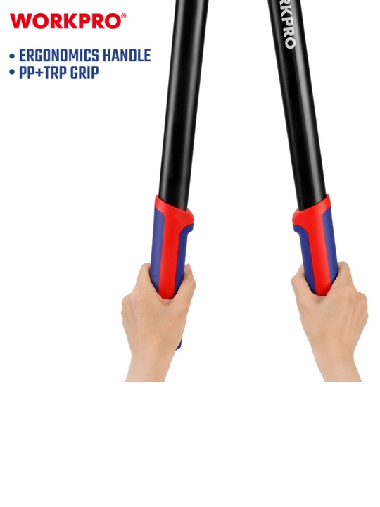 Сучкорез, 700 мм, с длинными рукоятками, двух рычажный, лезвие WORKPRO WP332020