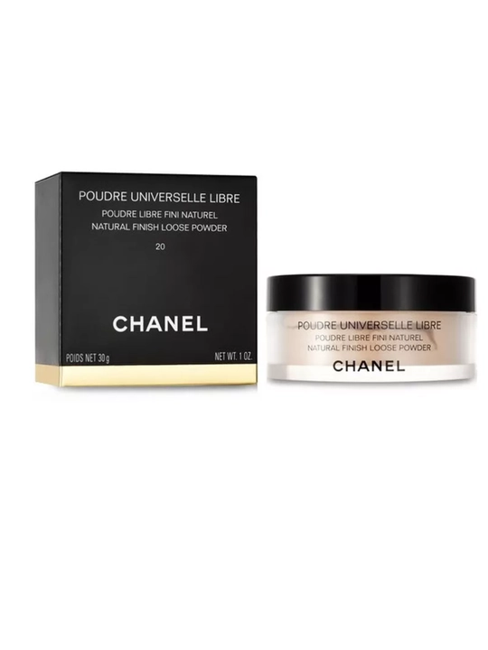 Barcha turdagi charmlar uchun Chanel Poudre Universelle Libre sochiluvchan upasi, 30 gr