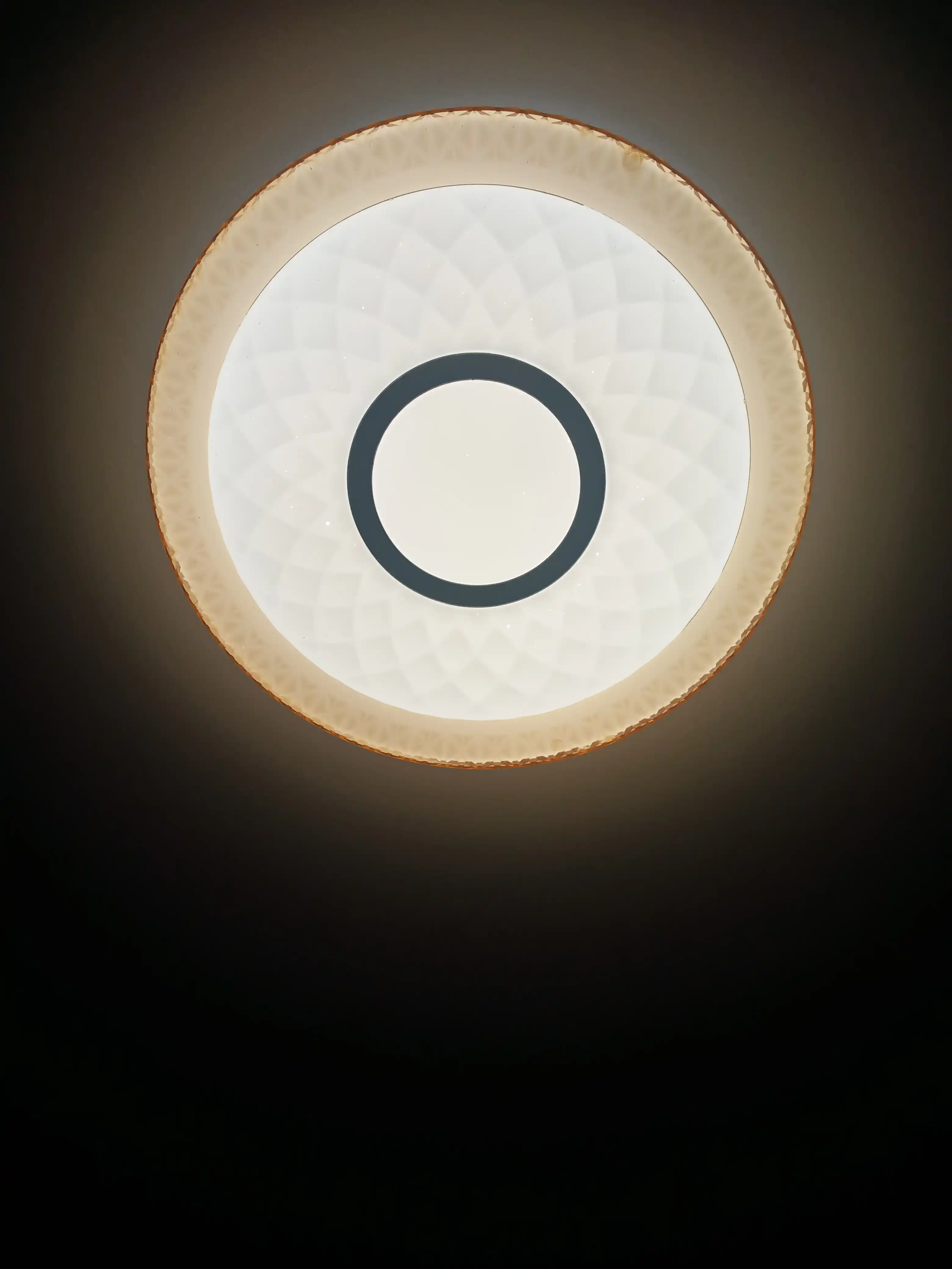 LED qandil-plafon, 40 sm, yotoqxona, yashash xonasi, oshxona uchun
