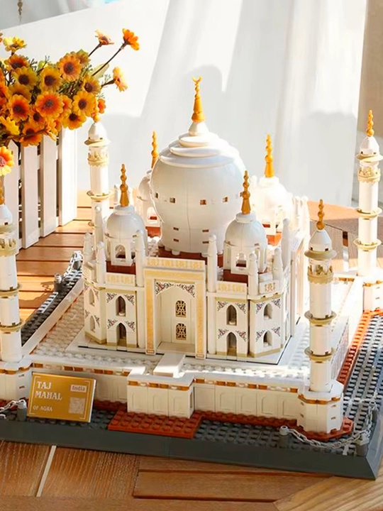Конструктор LEGO, со всемирно известными зданиями, для взрослых и детей