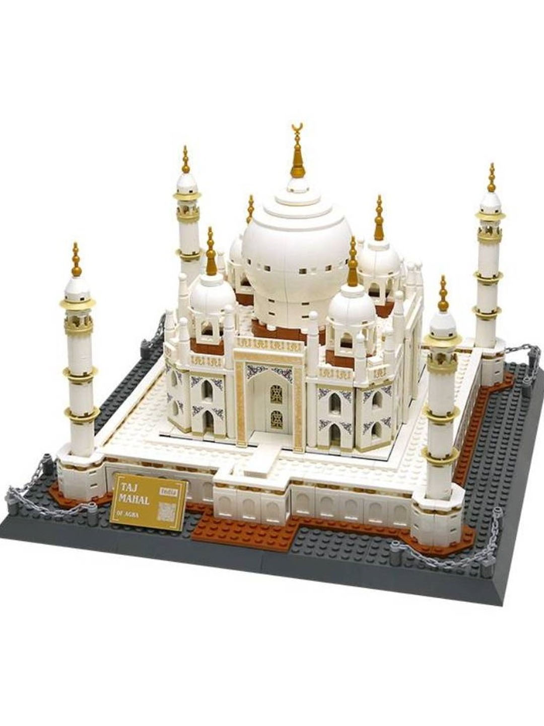 Конструктор LEGO, со всемирно известными зданиями, для взрослых и детей
