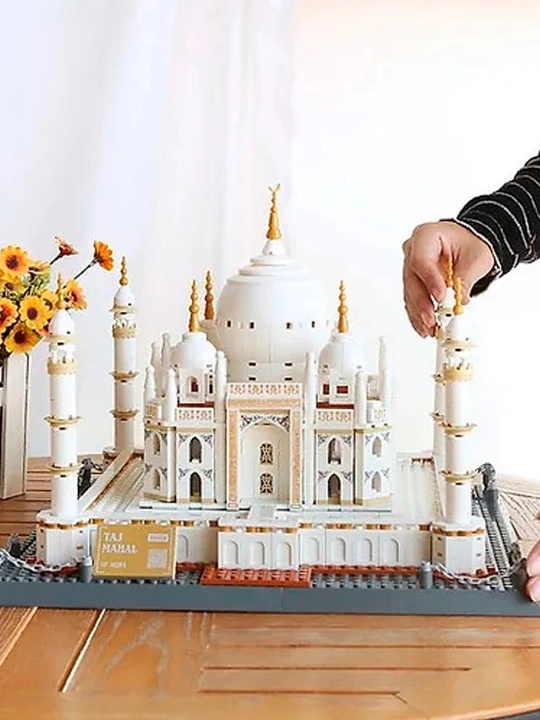 Конструктор LEGO, со всемирно известными зданиями, для взрослых и детей