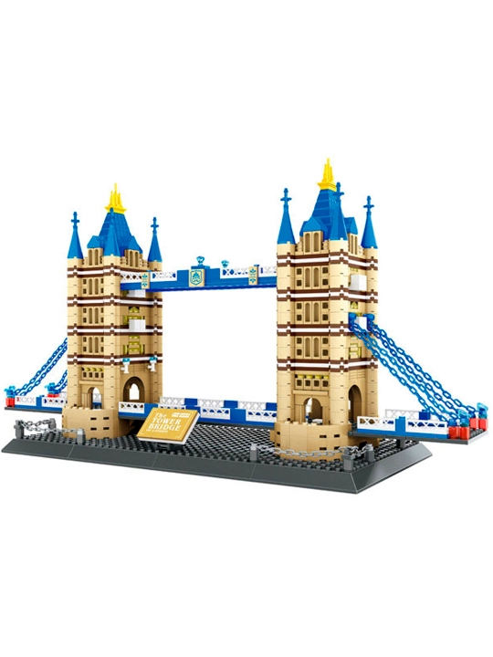 Конструктор LEGO, со всемирно известными зданиями, для взрослых и детей