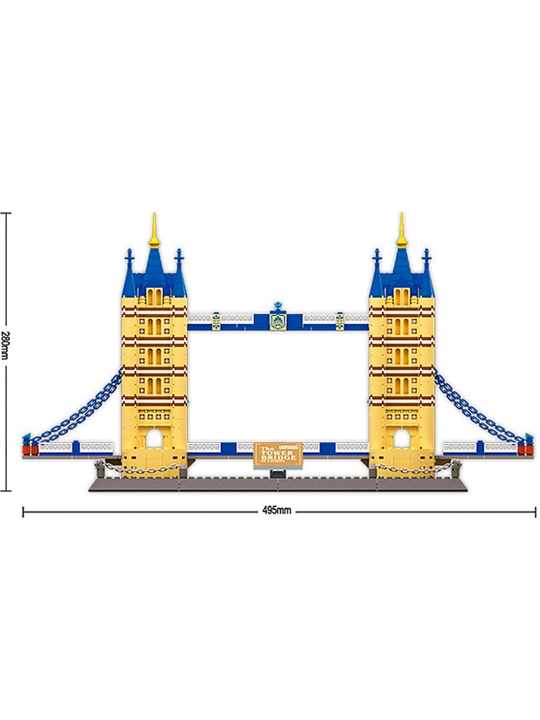 Конструктор LEGO, со всемирно известными зданиями, для взрослых и детей