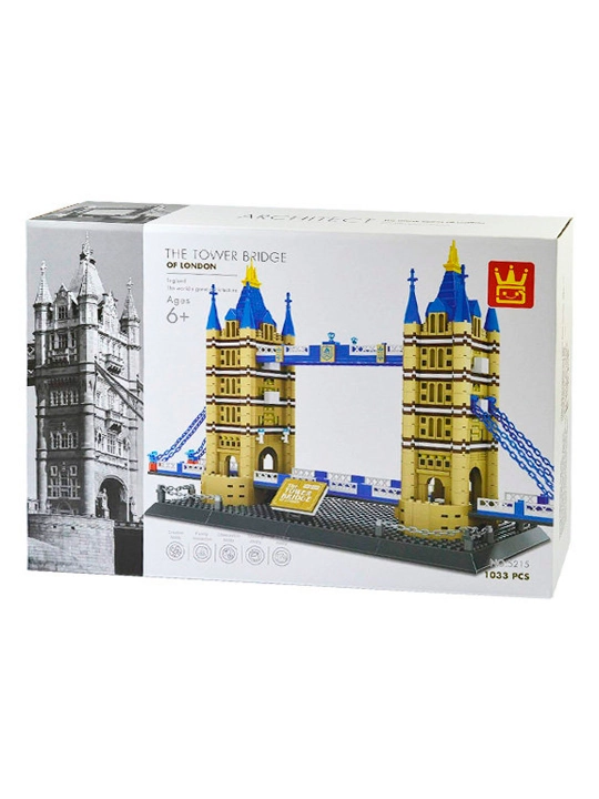 Конструктор LEGO, со всемирно известными зданиями, для взрослых и детей