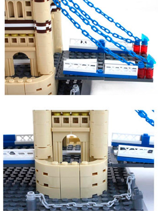 Конструктор LEGO, со всемирно известными зданиями, для взрослых и детей