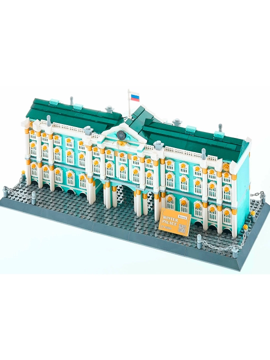 Конструктор LEGO, со всемирно известными зданиями, для взрослых и детей