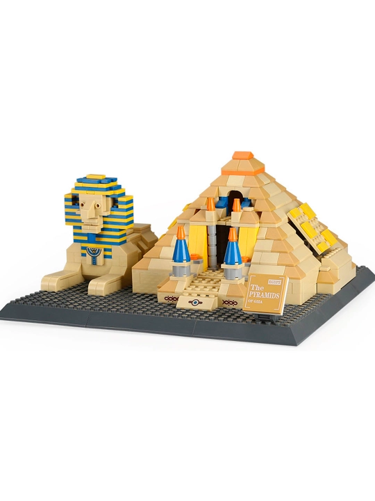 Конструктор LEGO, со всемирно известными зданиями, для взрослых и детей