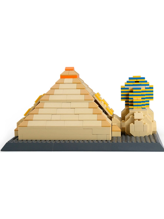 Конструктор LEGO, со всемирно известными зданиями, для взрослых и детей