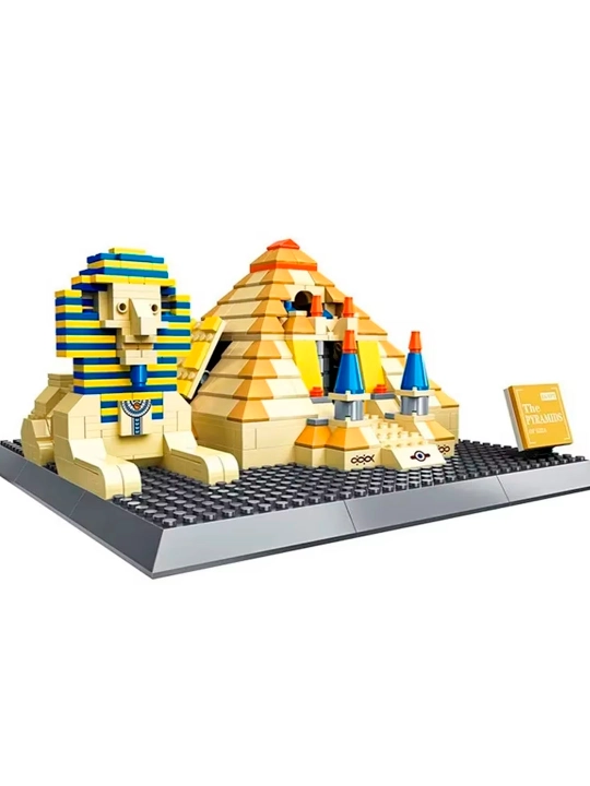 Конструктор LEGO, со всемирно известными зданиями, для взрослых и детей