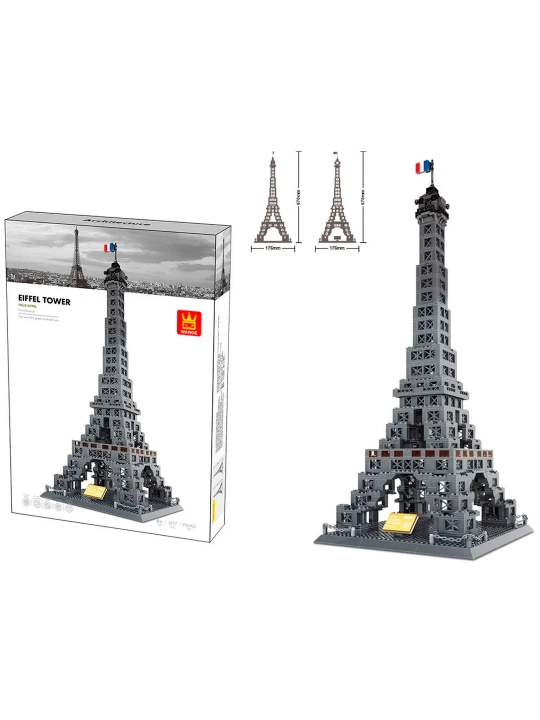 Конструктор LEGO, со всемирно известными зданиями, для взрослых и детей