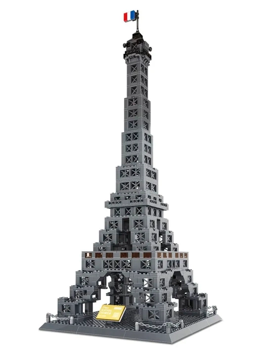 Конструктор LEGO, со всемирно известными зданиями, для взрослых и детей