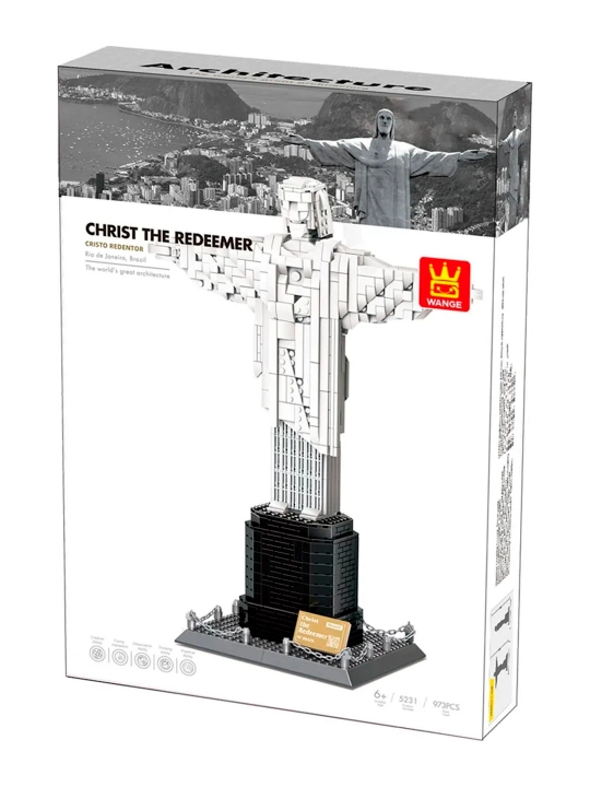 Конструктор LEGO, со всемирно известными зданиями, для взрослых и детей