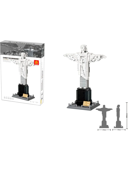 Конструктор LEGO, со всемирно известными зданиями, для взрослых и детей