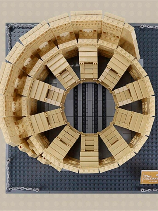Конструктор LEGO, со всемирно известными зданиями, для взрослых и детей