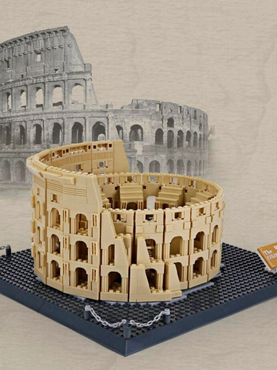 Конструктор LEGO, со всемирно известными зданиями, для взрослых и детей