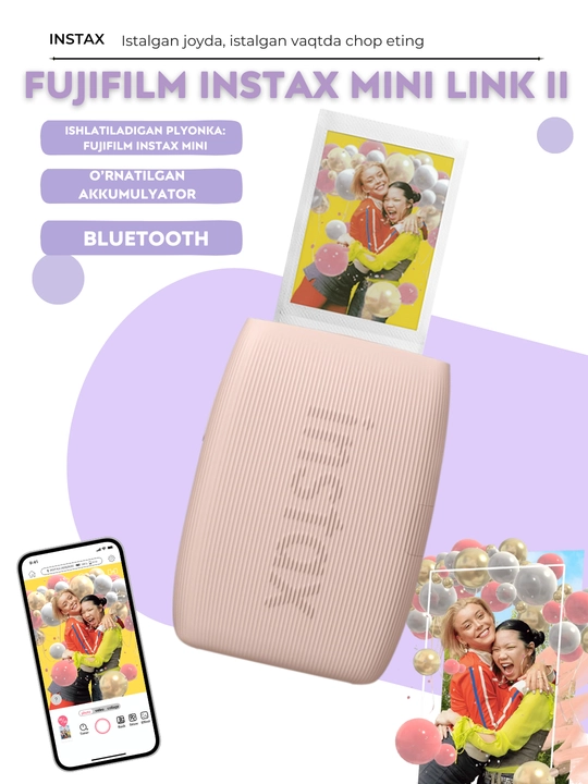 Smartfon uchun printer Fujifilm Instax Mini Link 3 - 