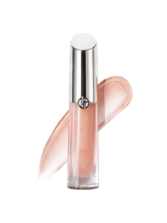 Giorgio Armani Prisma Glass увлажняющий блеск для губ, 07 Nude Glow - 