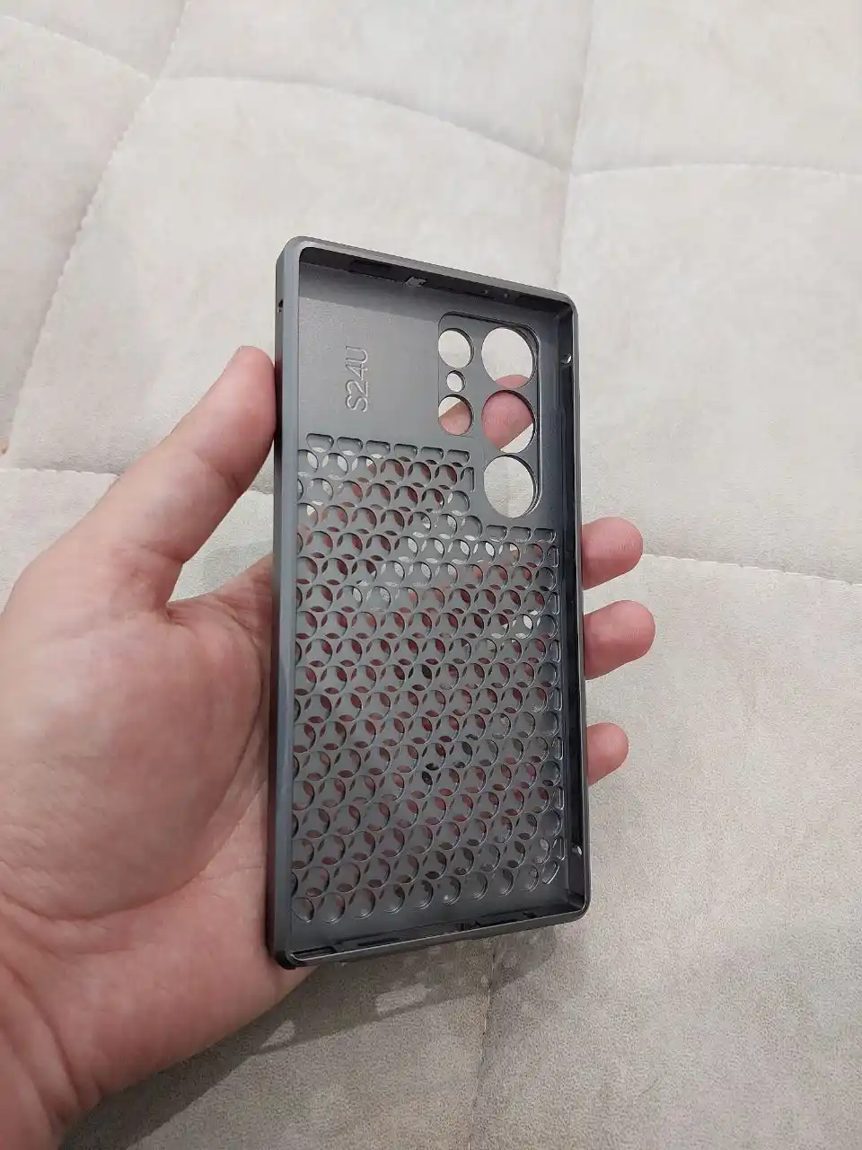 Металлический чехол для Samsung S24,S24,S25S26 Ultra