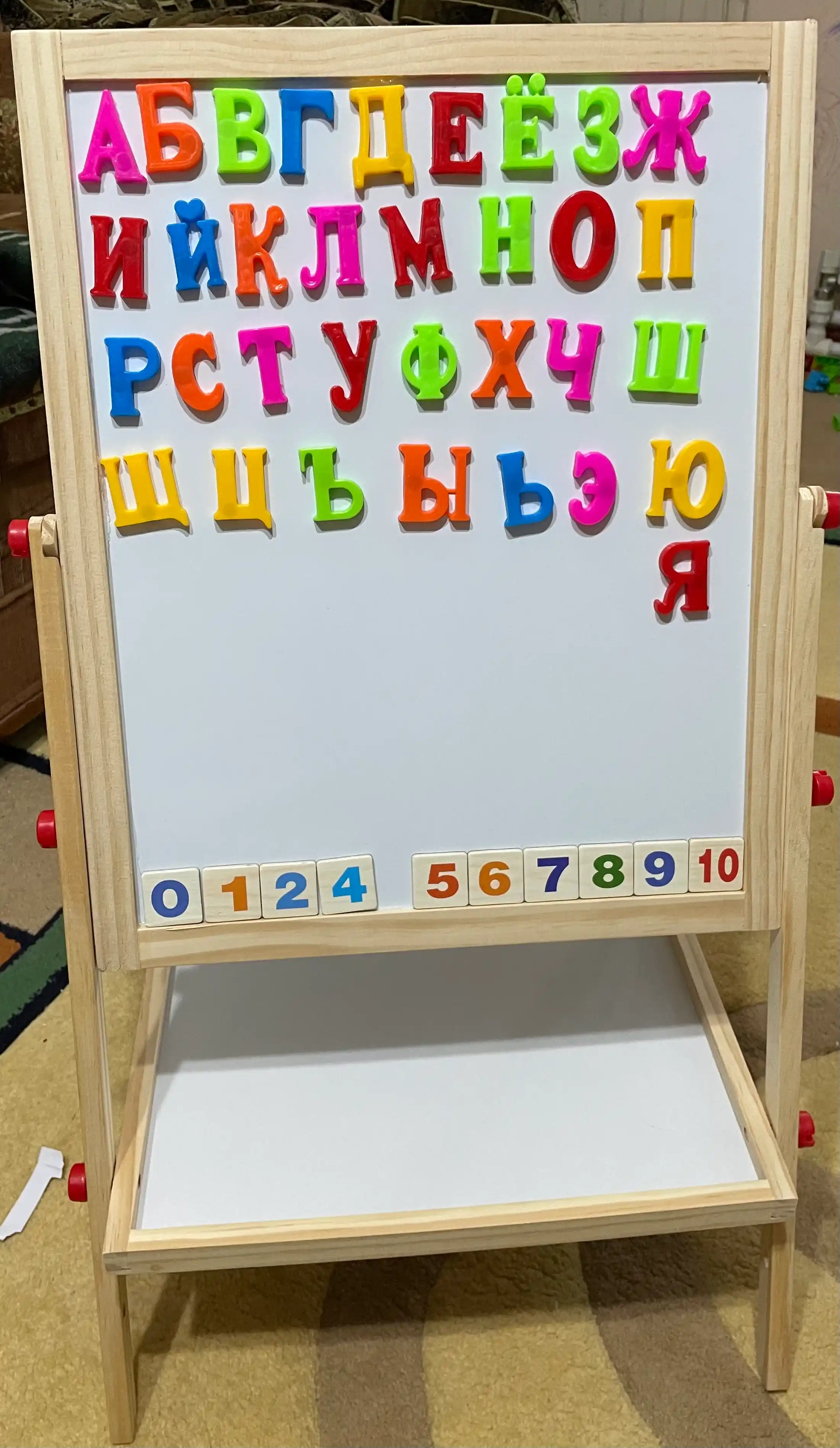 Доска многофункциональная, мольберт для рисования WordPad, двухсторонняя
